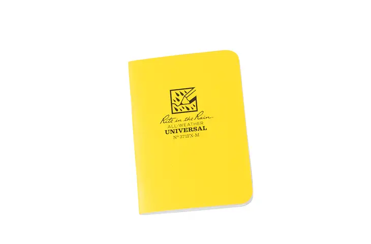 Rite in the Rain Stapled Mini-Notebook 371FX-M